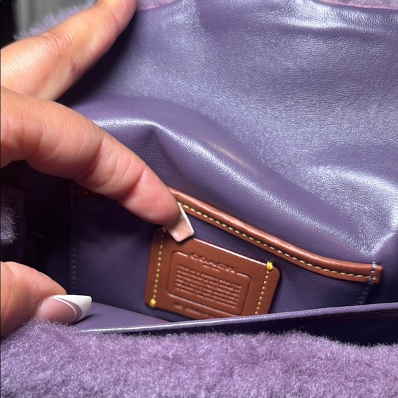 Coach Pillow Tabby Shoulder Bag 18 In Shearling - Picture 4 of 7